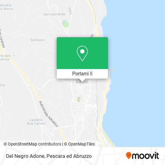 Mappa Del Negro Adone