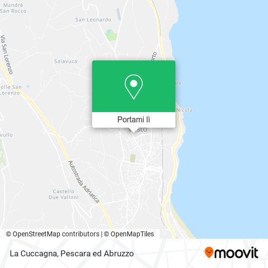 Mappa La Cuccagna