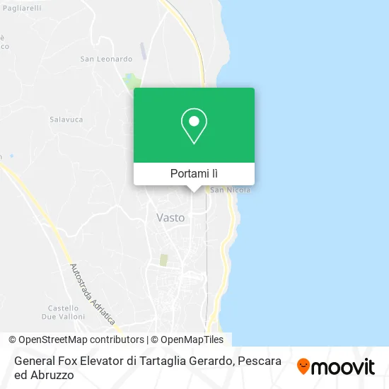 Mappa General Fox Elevator di Tartaglia Gerardo