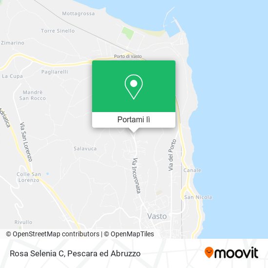 Mappa Rosa Selenia C
