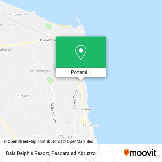Mappa Baia Delphis Resort