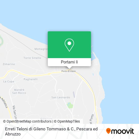 Mappa Erreti Teloni di Gileno Tommaso & C.