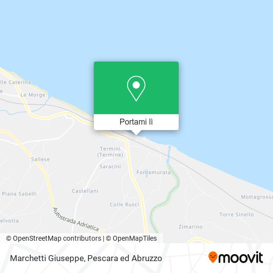 Mappa Marchetti Giuseppe