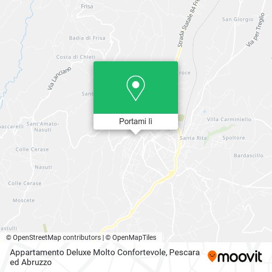 Mappa Appartamento Deluxe Molto Confortevole