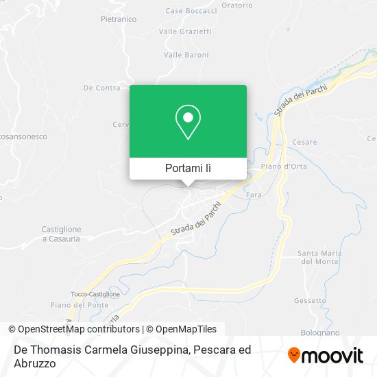 Mappa De Thomasis Carmela Giuseppina