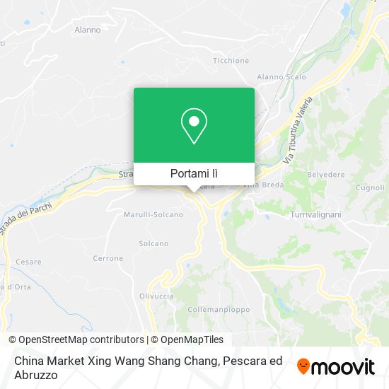 Mappa China Market Xing Wang Shang Chang