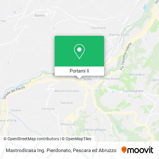 Mappa Mastrodicasa Ing. Pierdonato