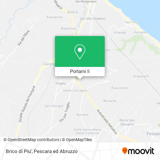 Mappa Brico di Piu'