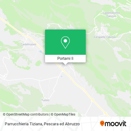 Mappa Parrucchieria Tiziana