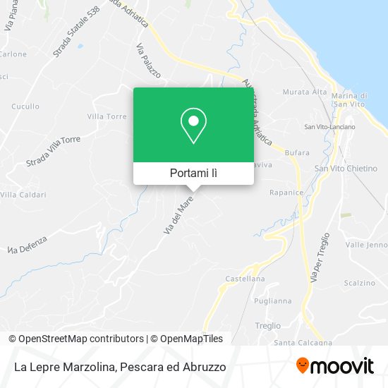 Mappa La Lepre Marzolina