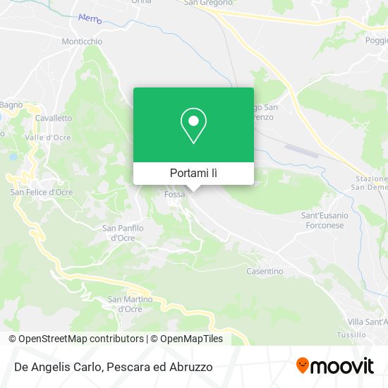 Mappa De Angelis Carlo