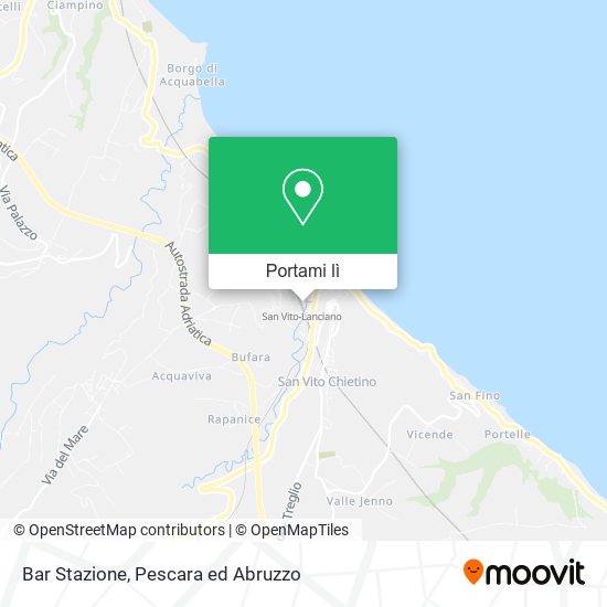 Mappa Bar Stazione