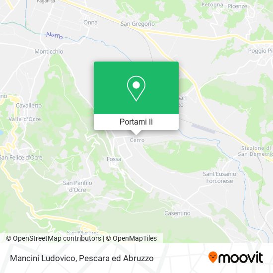 Mappa Mancini Ludovico