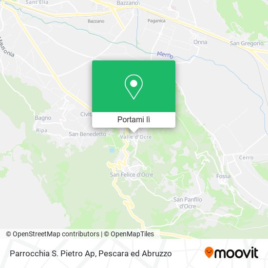 Mappa Parrocchia S. Pietro Ap