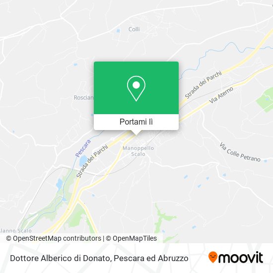 Mappa Dottore Alberico di Donato