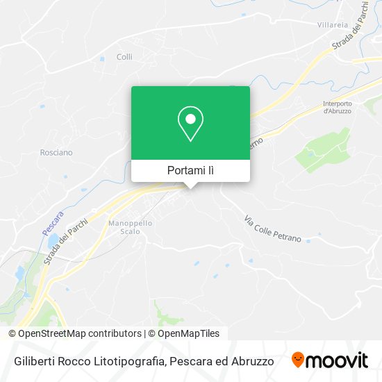 Mappa Giliberti Rocco Litotipografia