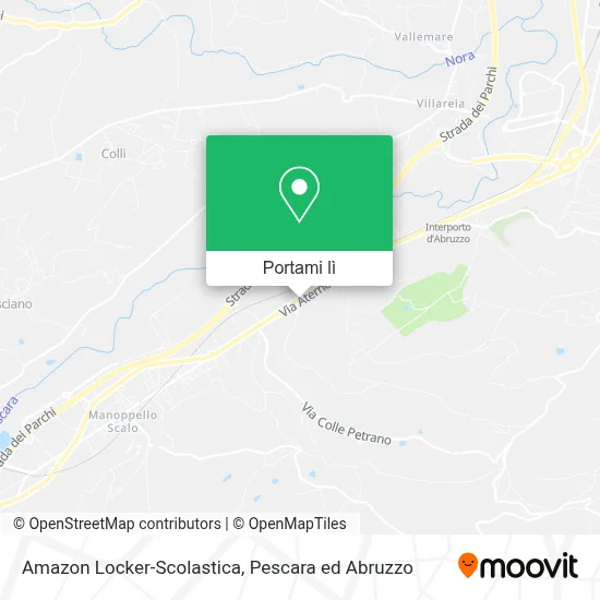 Mappa Amazon Locker-Scolastica