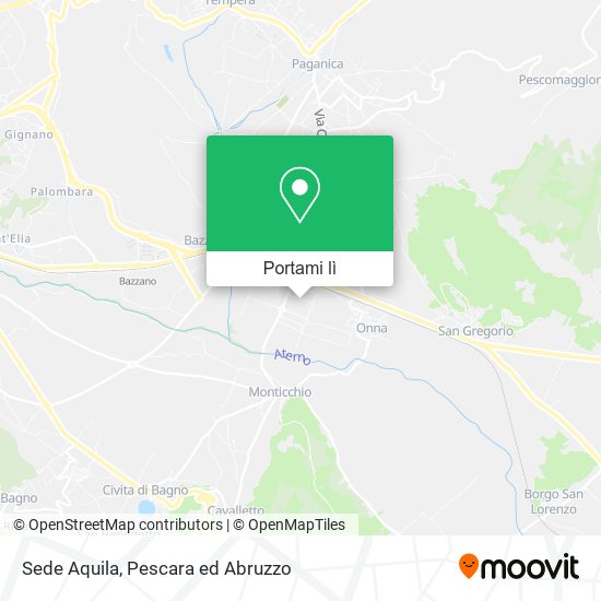 Mappa Sede Aquila