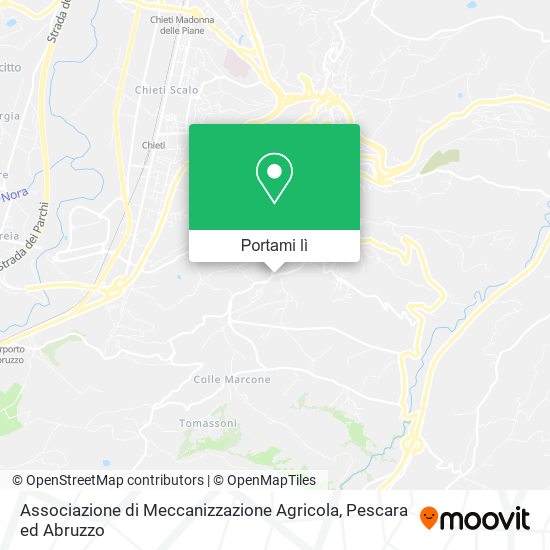 Mappa Associazione di Meccanizzazione Agricola