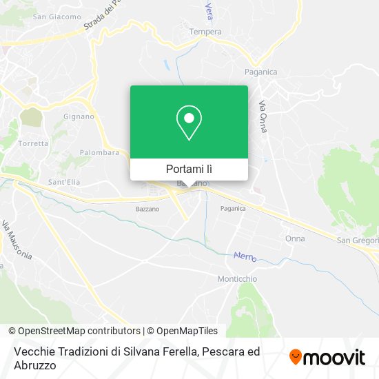 Mappa Vecchie Tradizioni di Silvana Ferella