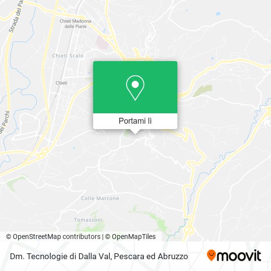 Mappa Dm. Tecnologie di Dalla Val