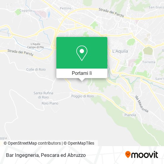 Mappa Bar Ingegneria