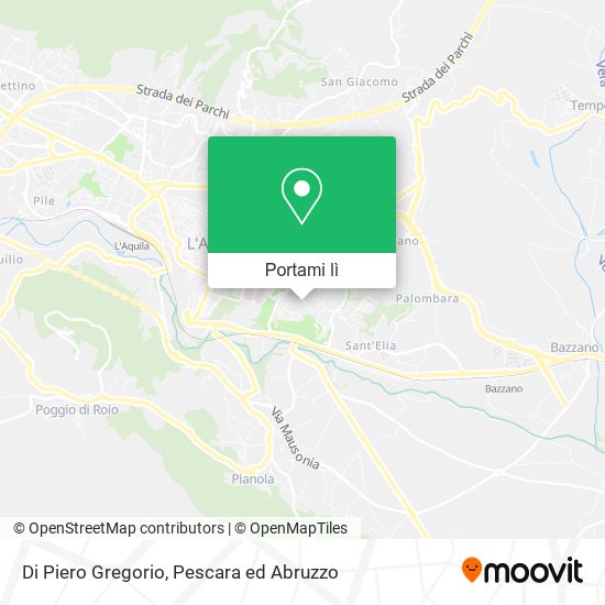 Mappa Di Piero Gregorio