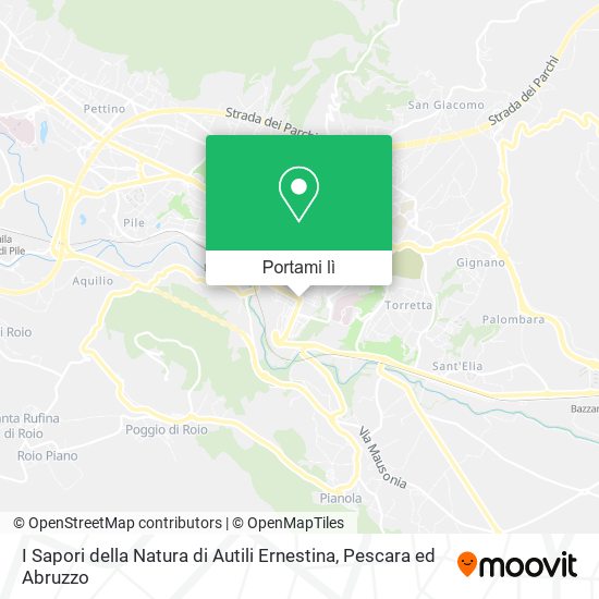 Mappa I Sapori della Natura di Autili Ernestina