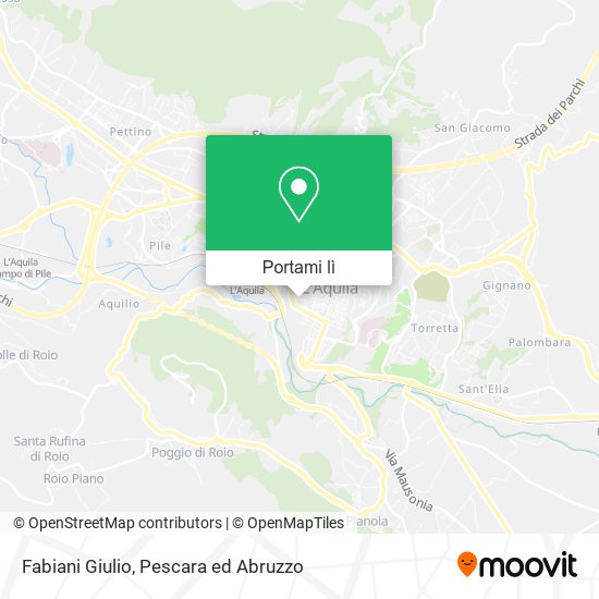 Mappa Fabiani Giulio