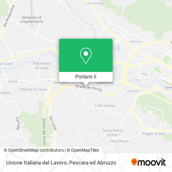 Mappa Unione Italiana del Lavoro