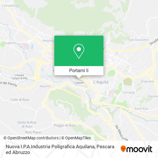 Mappa Nuova I.P.A.Industria Poligrafica Aquilana