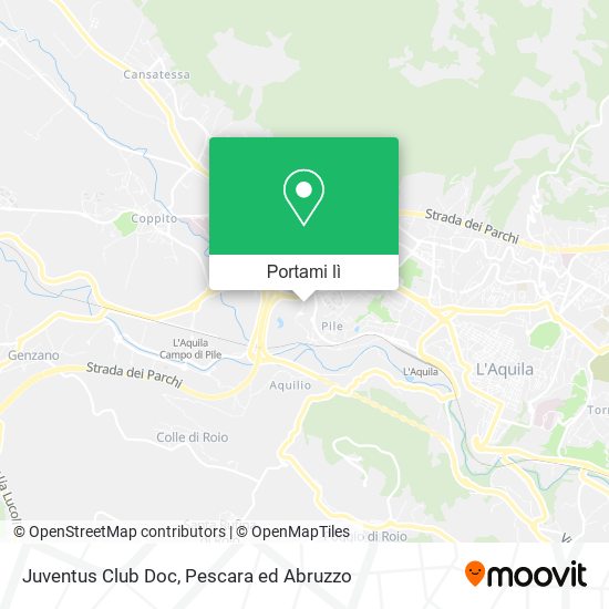 Mappa Juventus Club Doc