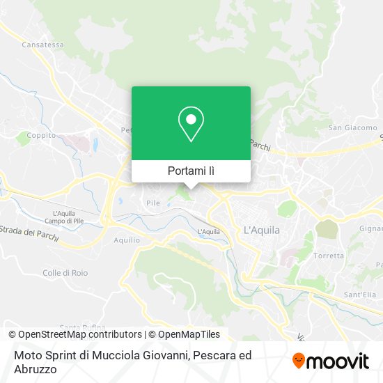 Mappa Moto Sprint di Mucciola Giovanni