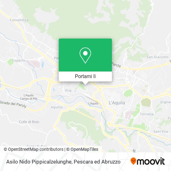 Mappa Asilo Nido Pippicalzelunghe