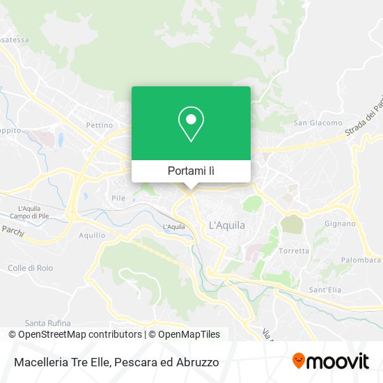 Mappa Macelleria Tre Elle
