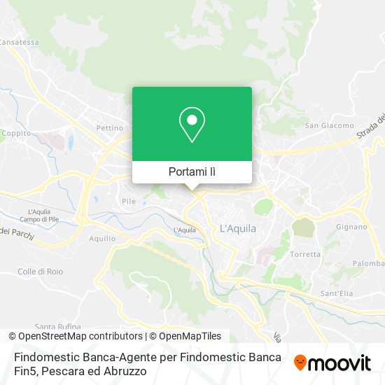 Mappa Findomestic Banca-Agente per Findomestic Banca Fin5