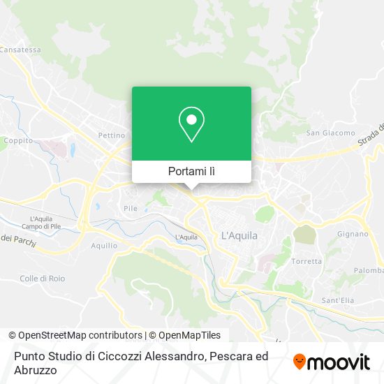 Mappa Punto Studio di Ciccozzi Alessandro