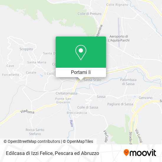 Mappa Edilcasa di Izzi Felice