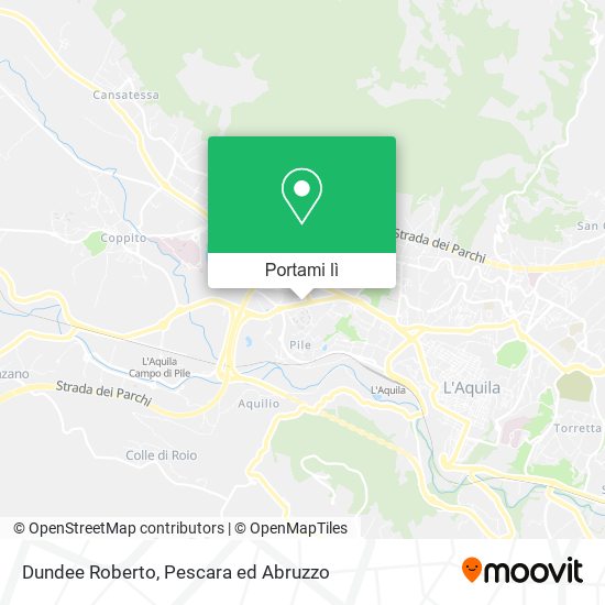 Mappa Dundee Roberto