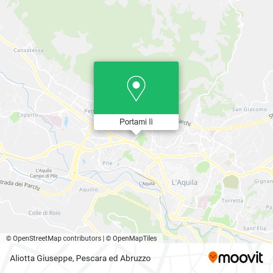 Mappa Aliotta Giuseppe
