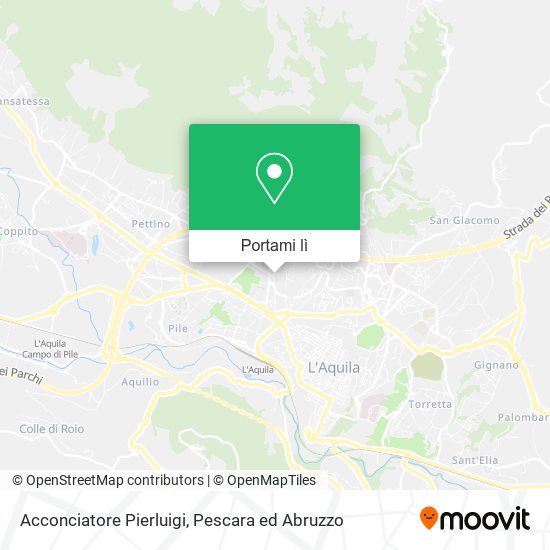 Mappa Acconciatore Pierluigi