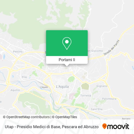 Mappa Utap - Presidio Medici di Base