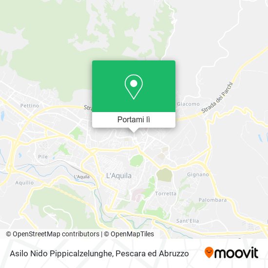 Mappa Asilo Nido Pippicalzelunghe
