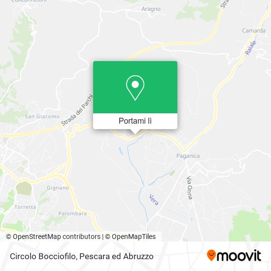 Mappa Circolo Bocciofilo