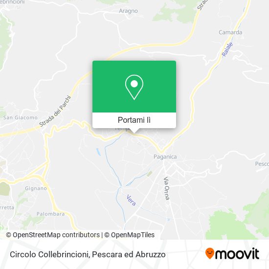 Mappa Circolo Collebrincioni