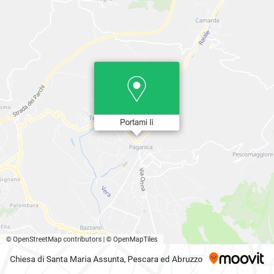 Mappa Chiesa di Santa Maria Assunta