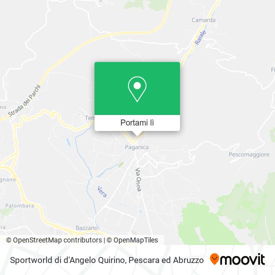 Mappa Sportworld di d'Angelo Quirino