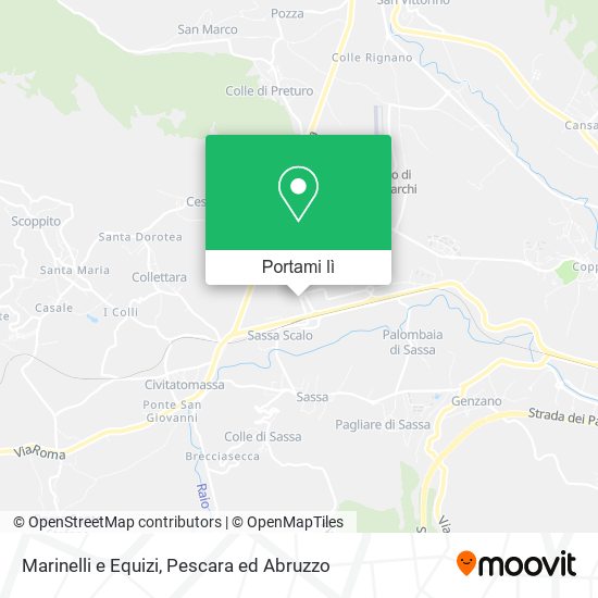 Mappa Marinelli e Equizi
