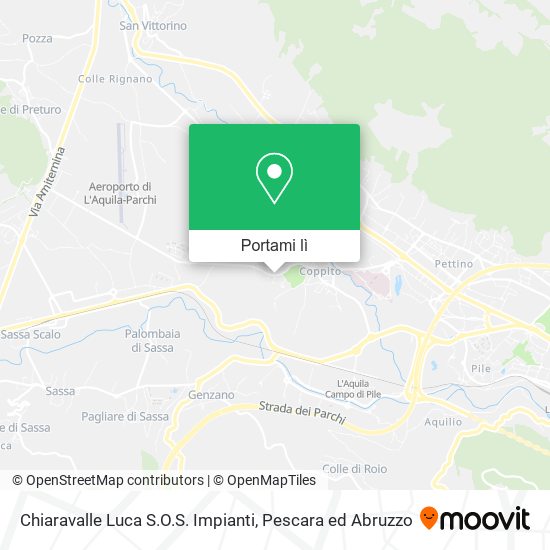 Mappa Chiaravalle Luca S.O.S. Impianti