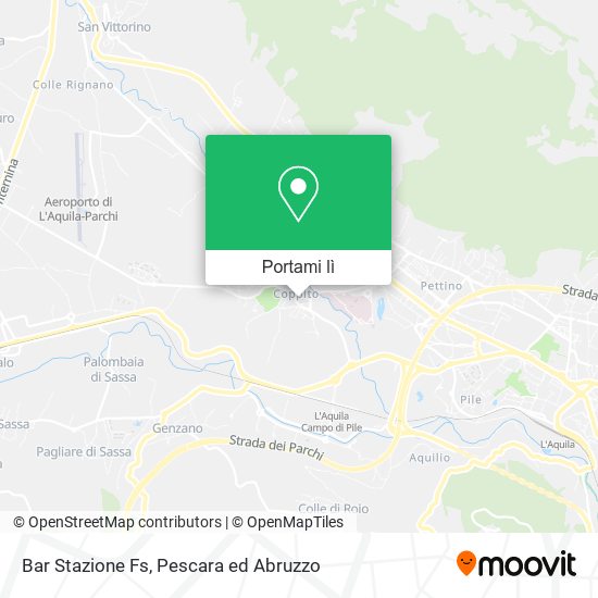 Mappa Bar Stazione Fs